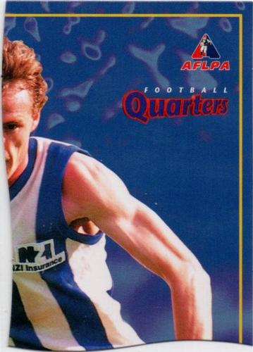 1995 Bewick Enterprises AFLPA Football Quarters #54 Dean Laidley Front